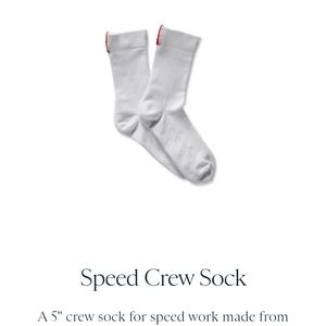 Tracksmith Speed Crew Socks